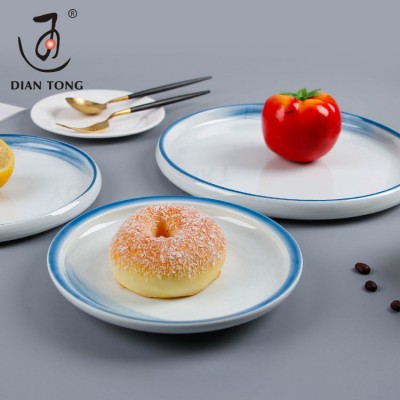 Cheap price wholesale restaurant round 100% melamine dish melamine dinner charger plate