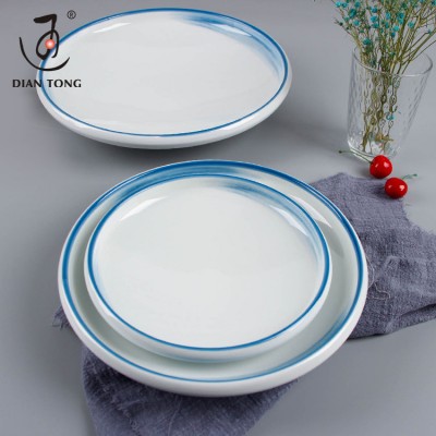 Factory price restaurant 8/10/12 inch 100% melamine round plates round melamine dish