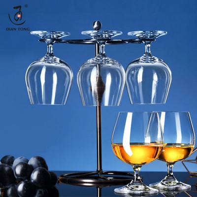 High quality custom logo lead free crystal brandy snifter glasses brandy glass cognac glass